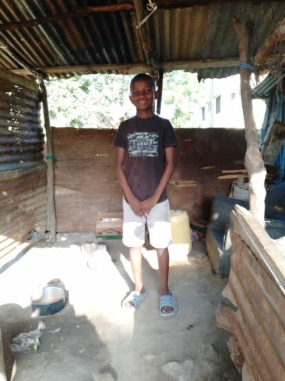 New student Christian at home