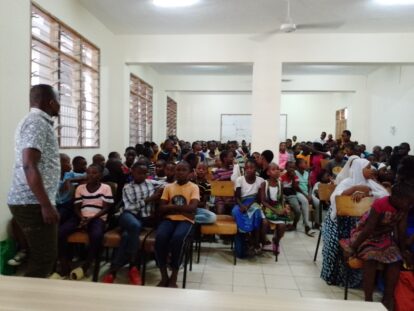 Parents and kids of the January 2025 intake