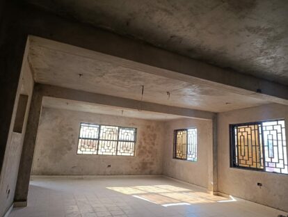 Part of the extension to the school building