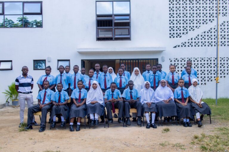 The new year 10 students outside the Bombolulu Educational Centre