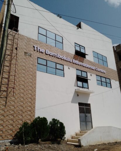 The front of the school afte redecoration July 2025